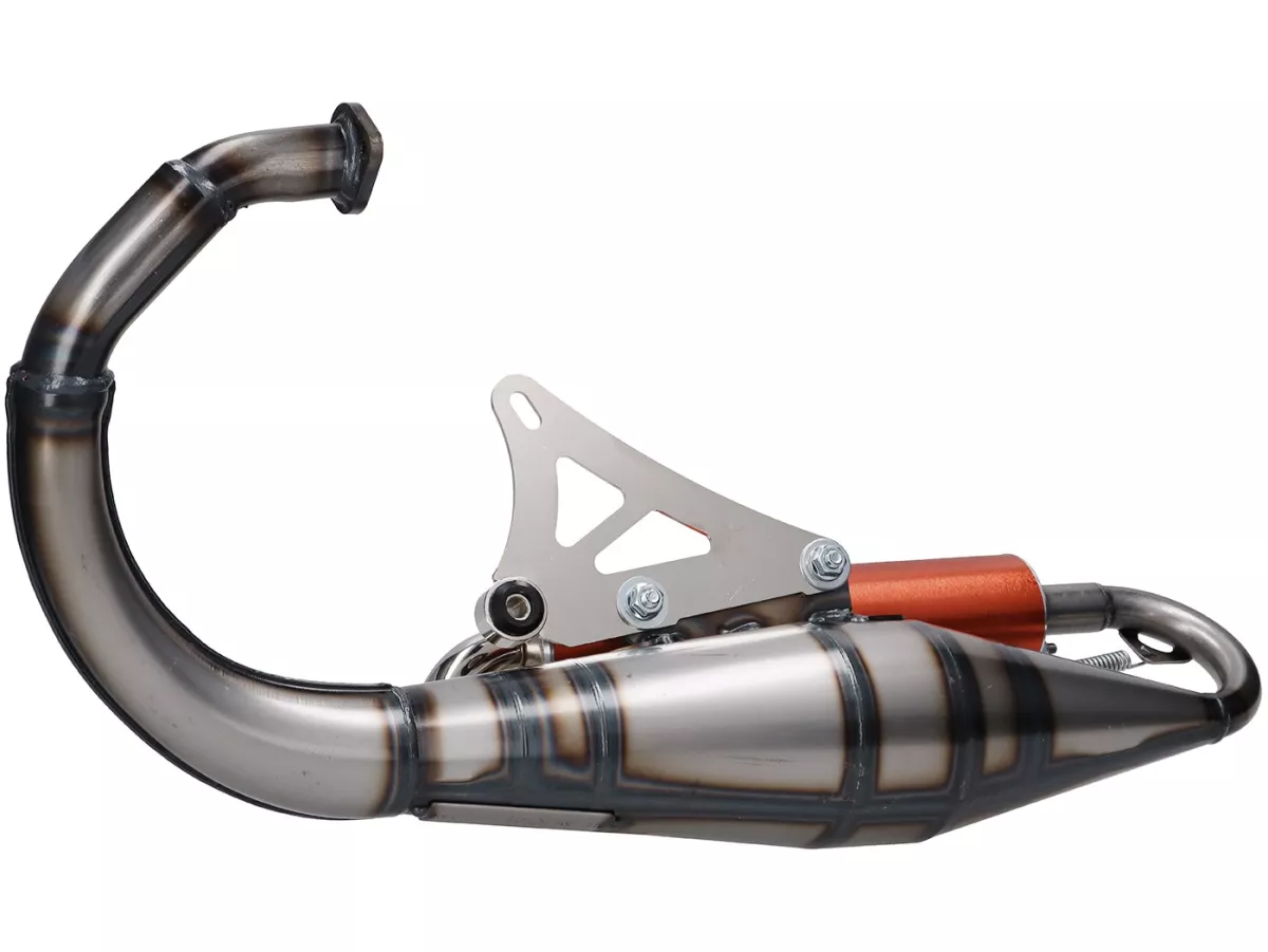 Exhaust -YASUNI- R PRO - Minarelli 50 ccm (vertical) - orange