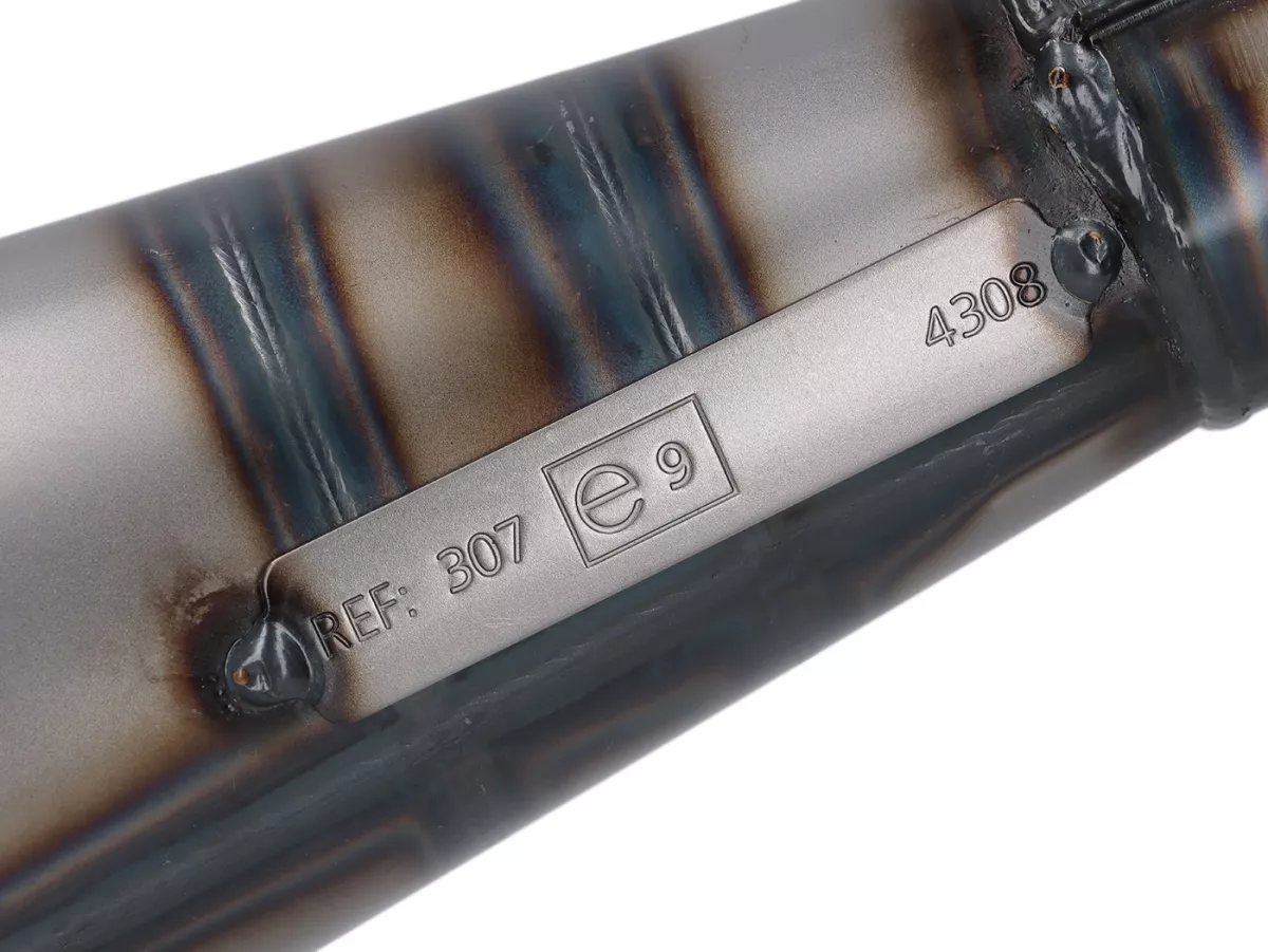 Exhaust -YASUNI- R PRO - Minarelli 50 ccm (vertical) - orange