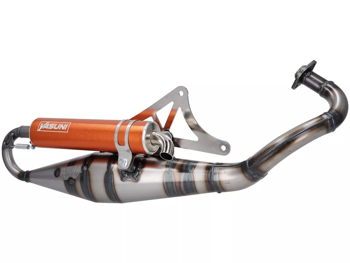 Avgasrör -YASUNI- R PRO - Piaggio 50 ccm 2-takts - orange