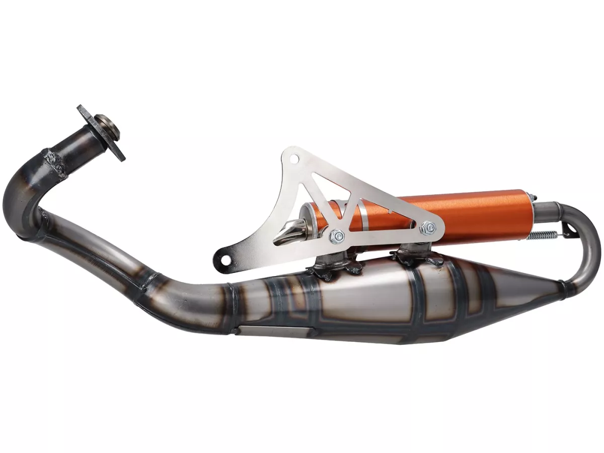 Avgasrör -YASUNI- R PRO - Piaggio 50 ccm 2-takts - orange
