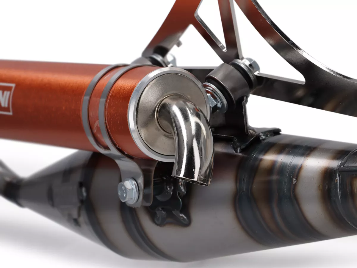 Avgasrör -YASUNI- R PRO - Piaggio 50 ccm 2-takts - orange