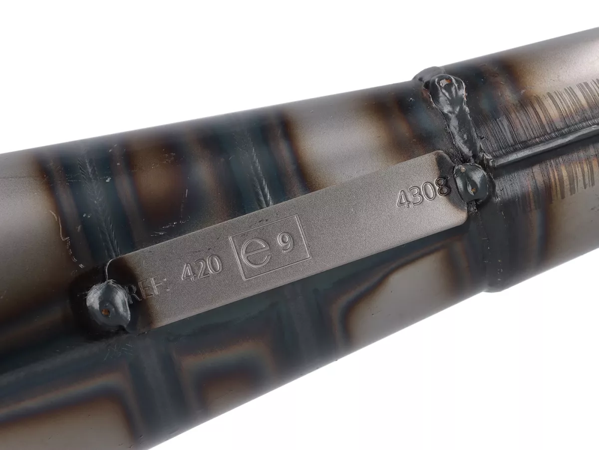 Avgasrör -YASUNI- R PRO - Piaggio 50 ccm 2-takts - orange