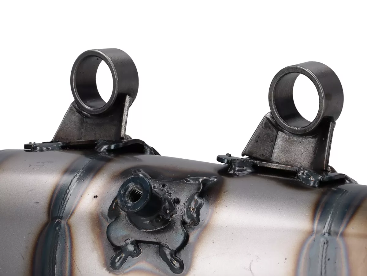 Avgasrör -YASUNI- R PRO - Piaggio 50 ccm 2-takts - orange