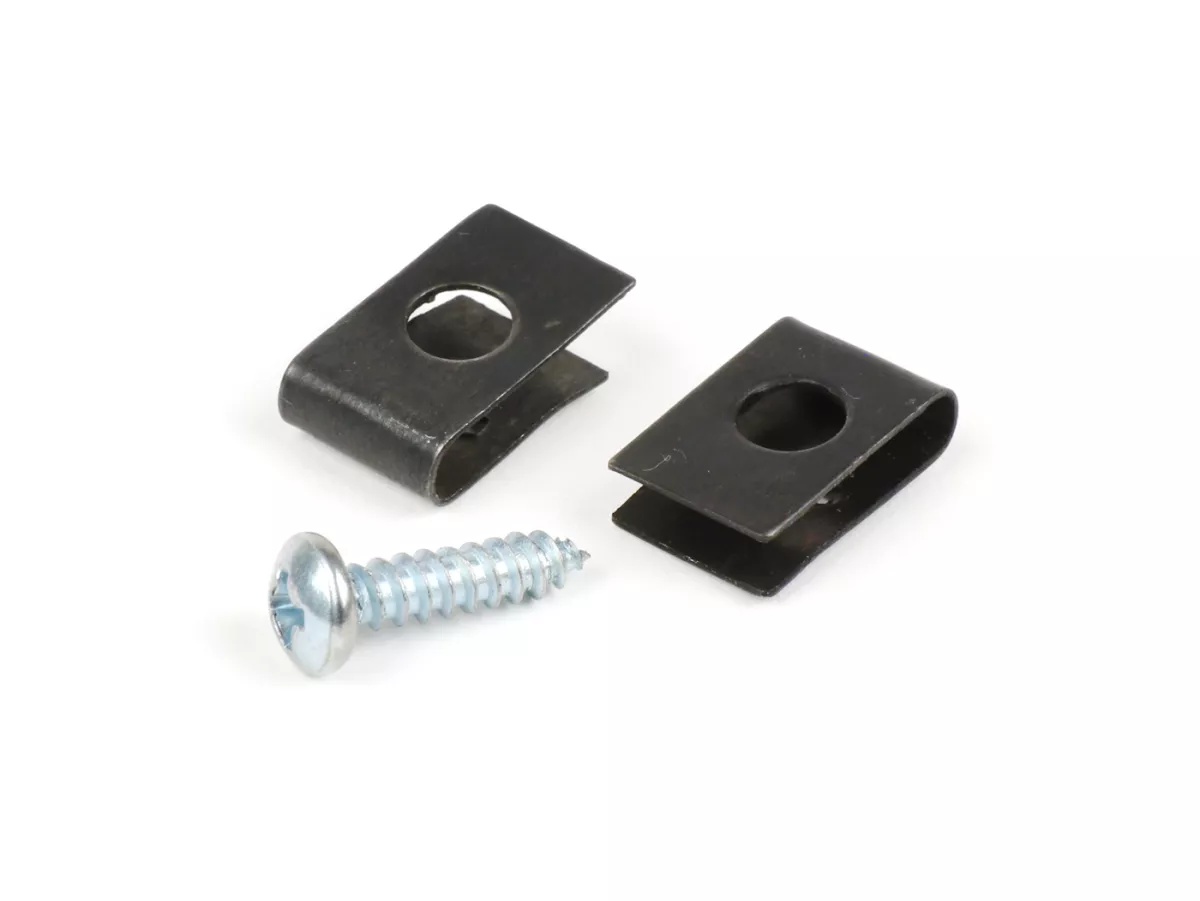 Mounting kit bottom for horn grill -OEM QUALITY (4pc.)- Vespa PK, PX, T5