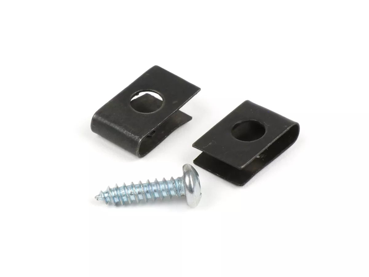 Mounting kit bottom for horn grill -OEM QUALITY (4pc.)- Vespa PK, PX, T5