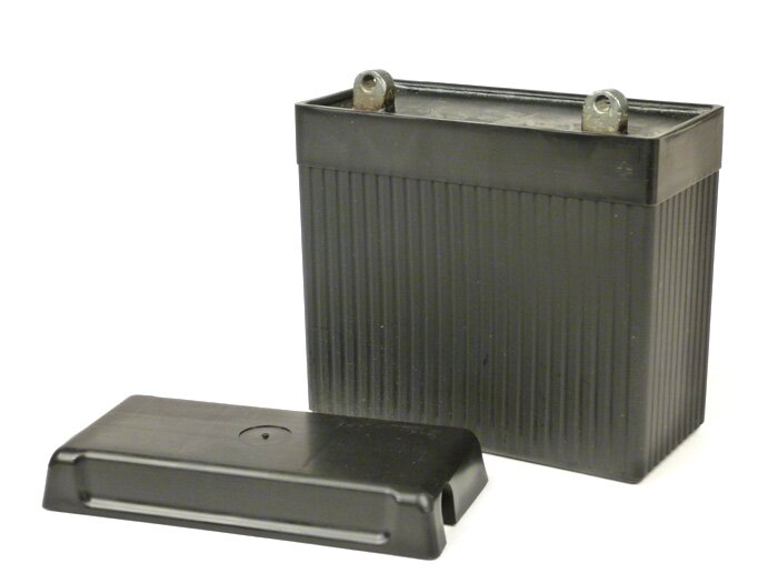 Batería -Gel RAE 3s4- 6V 8Ah - 126x126x57mm - Vespa GS150 (VS1-5), GS160 / GS4 (VSB1T), SS180 (VSC1T)