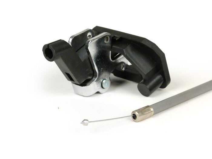 Set pengunci tutup samping dengan pengunci, bushing, kenop dan tarikan -VESPA- Vespa PK XL, PK XL2, HP, PK XL2 otomatis