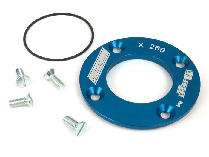 Drive side oilseal retainer plate for bearing 6305 with O-ring -CASA PERFORMANCE- Lambretta LI, LIS, SX, TV (2nd-3rd series)