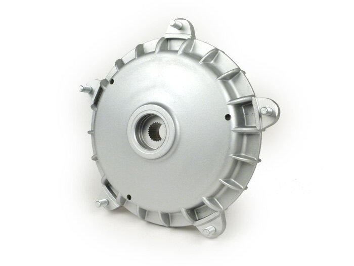 Rear brake hub 10 inch -FA ITALIA- Vespa PX (1988-), T5 125cc - felt ring 31.5mm