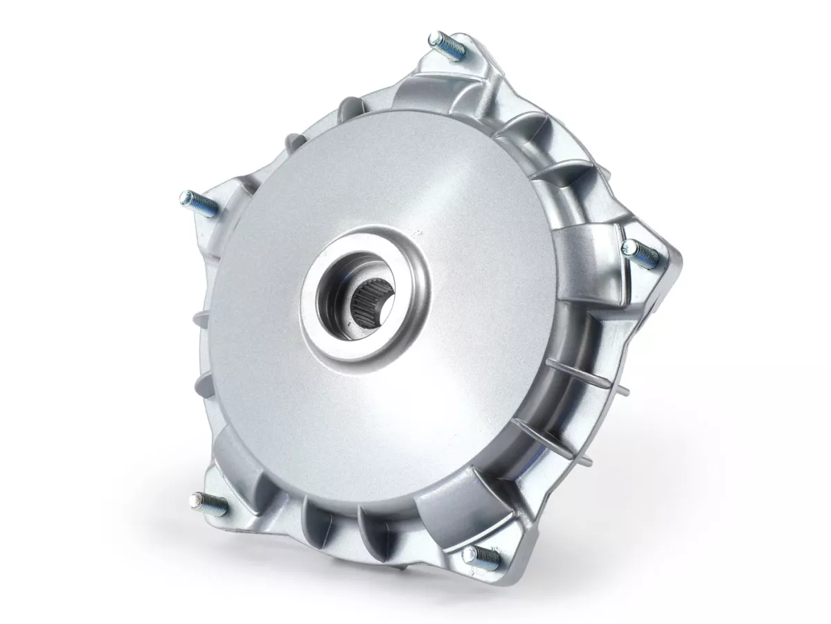Rear brake hub 10 inch -SCOOTOPIA reinforced- Vespa PX (1984-), T5 125cc - oil seal 30mm - also suitable for PX (-1983), Rally180 (VSD1T), Rally200 (VSE1T), Sprint150 (VLB1T), TS125 (VNL3T), GT125 (VNL2T), GTR125 (VNL2T), GL150 (VLA1T)