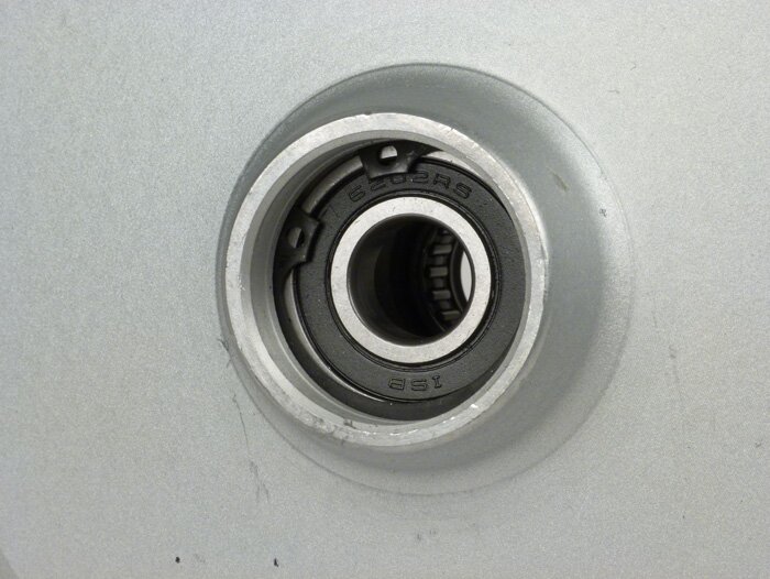 Front brake hub 10 inch -FA ITALIA- Vespa PX (1982-1997), T5 125cc, PK S, PK XL, PK XL2 - Ø=20mm - silver