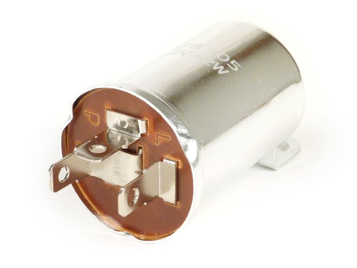 Relé indicador -LUCAS 12V- Vespa PX (modelos con batería)