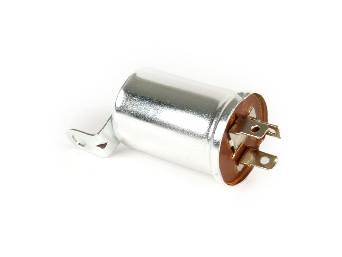 Relé indicador -LUCAS 12V- Vespa PX (modelos con batería)