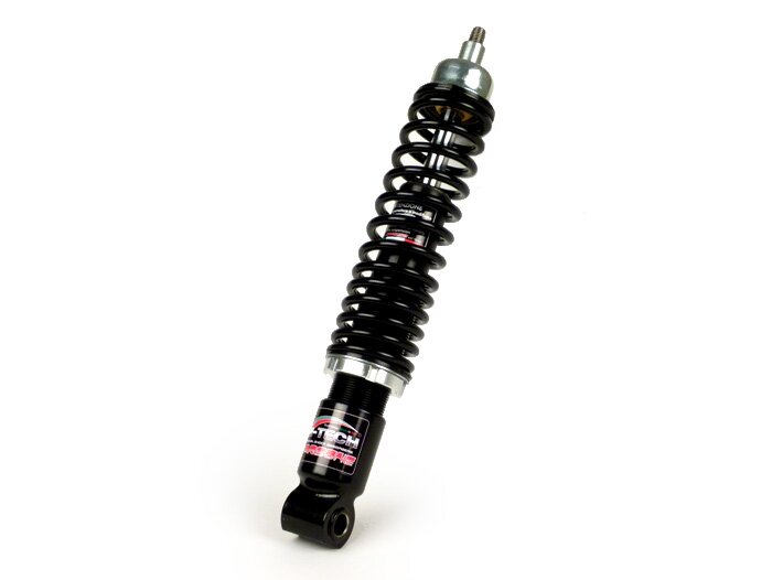 Amortisseur avant -CARBONE HI-TECH, 240mm, (2014-2016)- Vespa GTS 125-300, coin en bas: lug - noir