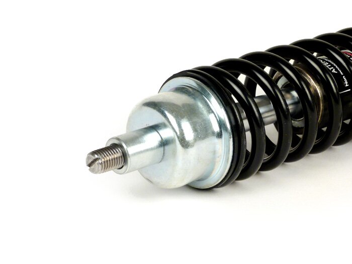 Amortisseur avant -CARBONE HI-TECH, 240mm, (2014-2016)- Vespa GTS 125-300, coin en bas: lug - noir