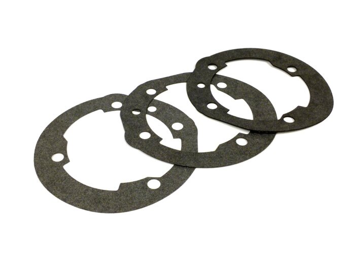 Gasket set for cylinder base -MALOSSI 210/221cc MHR/Sport- Vespa PX200, Rally200 - 0.25mm/0.50mm/0.75mm