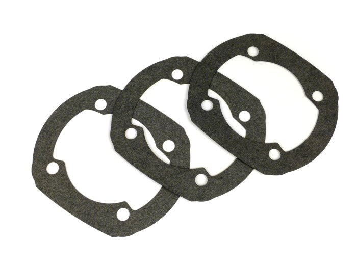 Gasket set for cylinder base -POLINI aluminium 133cc Evolution, Parmakit SP09 130/135/144cc- 0.25mm/0.50mm/0.75mm