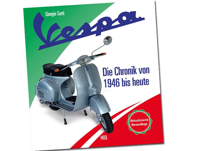 Boek -Vespa - De officiële kroniek van 1946 tot nu (456 pagina's, ca. 900 illustraties, Duits)