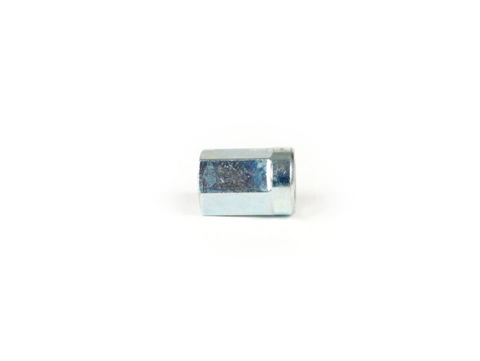 Tuerca de sombrerete para llanta sin cámara -M8 x 1,25mm (10,9) con collar de 14mm - tipo SIP - SW=12mm, H=19,3mm - galvanizada