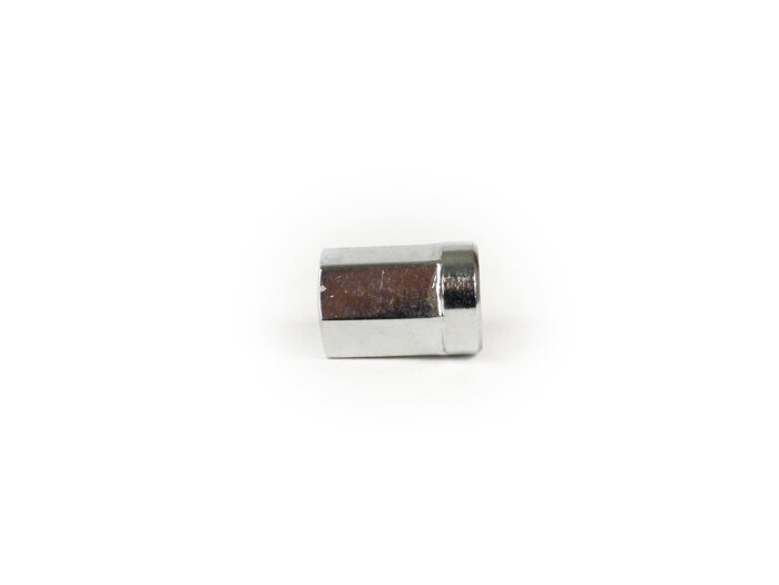 Dopmoer voor tubeless velg -M8 x 1,25mm (10,9) met 14mm kraag- type SIP - SW=12mm, H=19,3mm - verchroomd