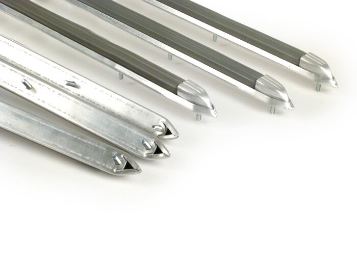 Loopvlakstrip set -CASA LAMBRETTA- LD 125, LD 150 (Frankrijk) - Aluminium