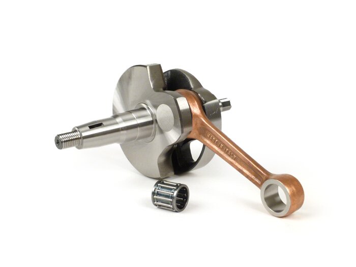 Vilebrequin -TAMENI Racing (valve rotative) course de 57mm- Vespa Rally200 Femsatronic