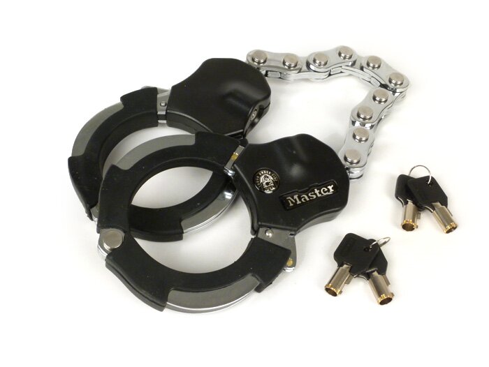 Bloqueo de esposas -MASTER LOCK Bloqueo de esposas (esposas)- Nivel9 - 55cm
