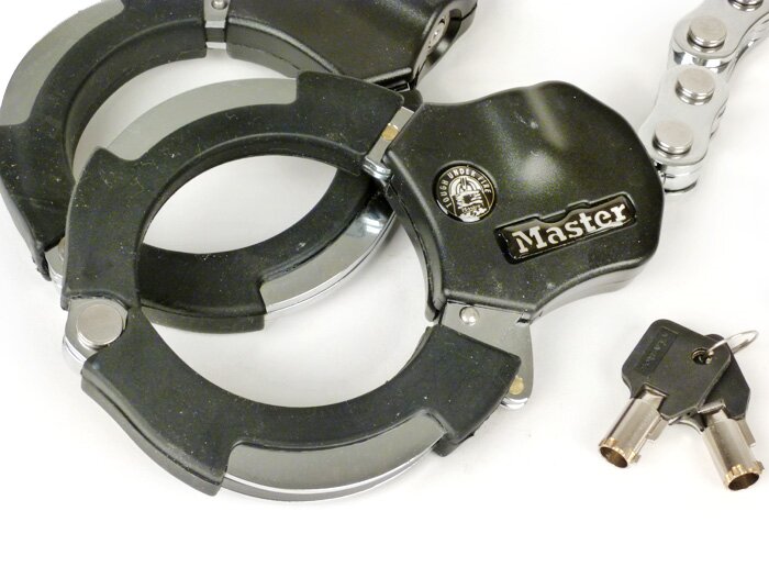 Bloqueo de esposas -MASTER LOCK Bloqueo de esposas (esposas)- Nivel9 - 55cm