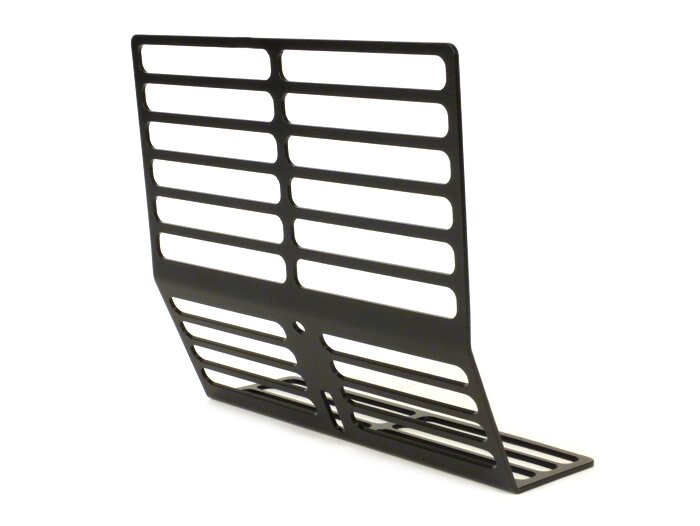 Portapacchi anteriore -MRP per paragambe (interno)- Vespa 50-150 ccm Smallframe/Largeframe, V50, 50N, PV125, ET3, VNA, VNB, VBA, VBB, Super, GL, T4, Sprint, GT, GTR - verniciatura a polvere - nero