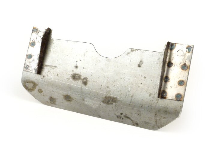 Piastra paraspruzzi supporto principale -LAMBRETTA- LI (Serie 3), LIS, SX, TV (Serie 3), DL, GP - piastra oliata