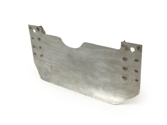 Piastra paraspruzzi supporto principale -LAMBRETTA- LI (Serie 3), LIS, SX, TV (Serie 3), DL, GP - piastra oliata