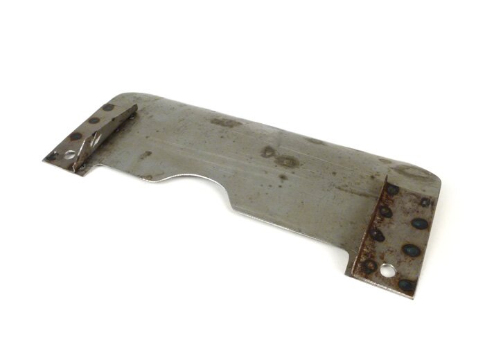 Piastra paraspruzzi supporto principale -LAMBRETTA- LI (Serie 3), LIS, SX, TV (Serie 3), DL, GP - piastra oliata