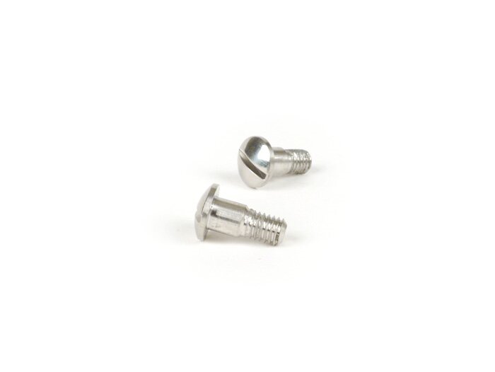 Screw set seat strap -SPAQ- Vespa/Lambretta - Edelstahl