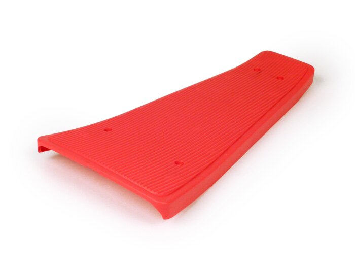 Tapis poutre central -QUALITÉ OEM- Vespa PX (1984-) Arcobaleno - rouge