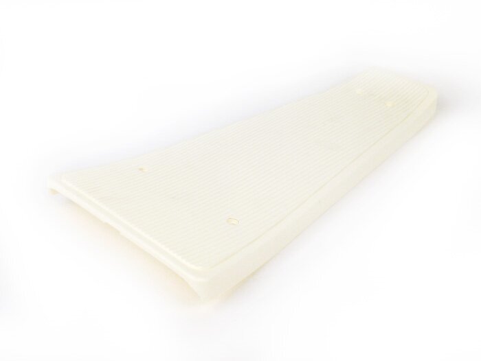 Tapis poutre central -QUALITÉ OEM- Vespa PX (1984-) Arcobaleno - blanc
