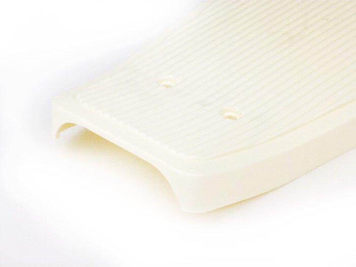 Tapis poutre central -QUALITÉ OEM- Vespa PX (1984-) Arcobaleno - blanc