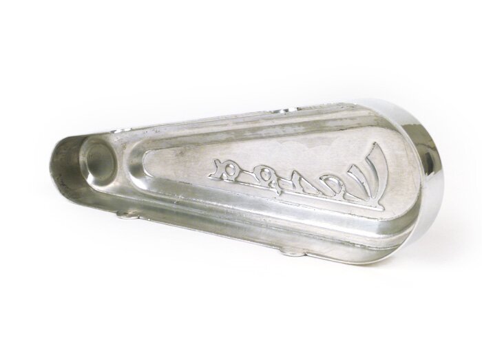 Fork link cover -OEM QUALITY- Vespa Rally180 (VSD1T), Rally200 (VSE1T), Sprint - without hole, polished