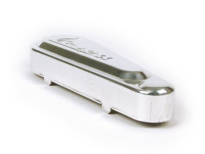Fork link cover -OEM QUALITY- Vespa Rally180 (VSD1T), Rally200 (VSE1T), Sprint - without hole, polished