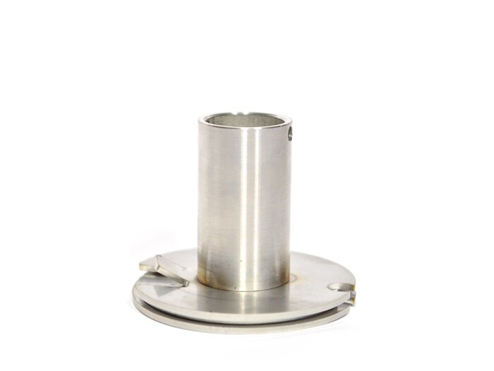 Puleggia cavo acceleratore -MRP QUICK ACTION senza indicatori al manubrio- Vespa V50, V90, SS50, SS90, PV125, ET3, Rally180 (VSD1T), Rally200 (VSE1T), Sprint150 (VLB1T), TS125 (VNL3T), GT125 (VNL2T), GTR125 (VNL2T), SS180 (VSC1T) - Ø=21mm