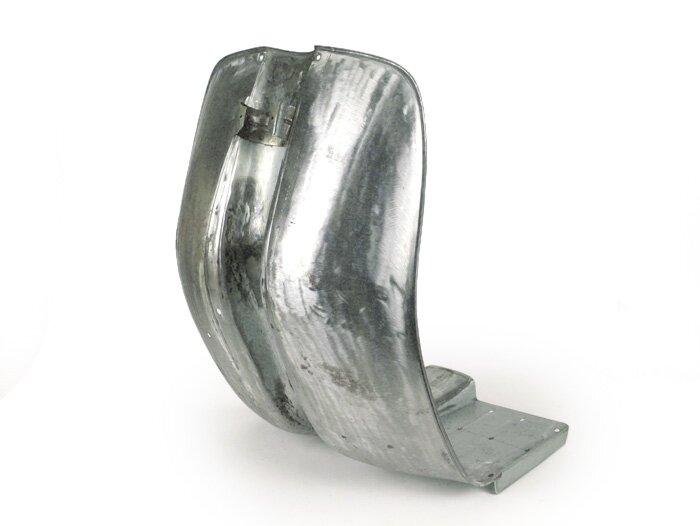 Legshield -IMPORT- Lambretta LI (series 3, 05/1965-), LIS (series 3, 05/1965-), SX, TV (series 3, 05/1965-) - oiled bare metall