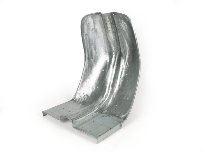 Legshield -IMPORT- Lambretta LI (series 3, 05/1965-), LIS (series 3, 05/1965-), SX, TV (series 3, 05/1965-) - oiled bare metall