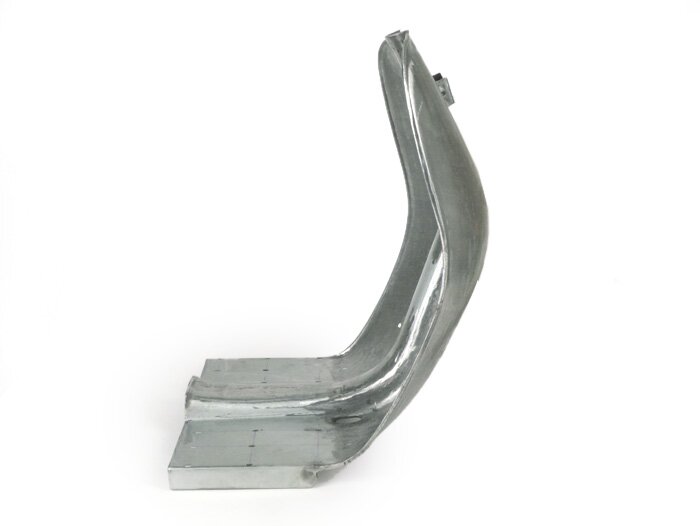 Legshield -IMPORT- Lambretta LI (series 3, 05/1965-), LIS (series 3, 05/1965-), SX, TV (series 3, 05/1965-) - oiled bare metall