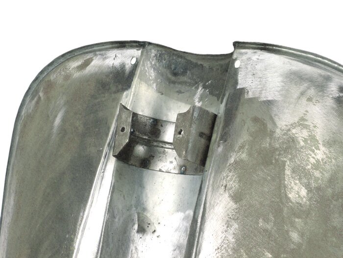 Legshield -IMPORT- Lambretta DL, GP  - oiled bare metal