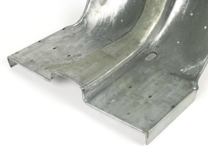 Legshield -IMPORT- Lambretta DL, GP  - oiled bare metal