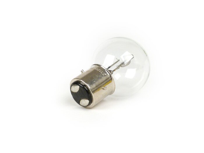 Lampadina -BA21d- 12V 35/35W - Bianco - utilizzata per i fari ACMA