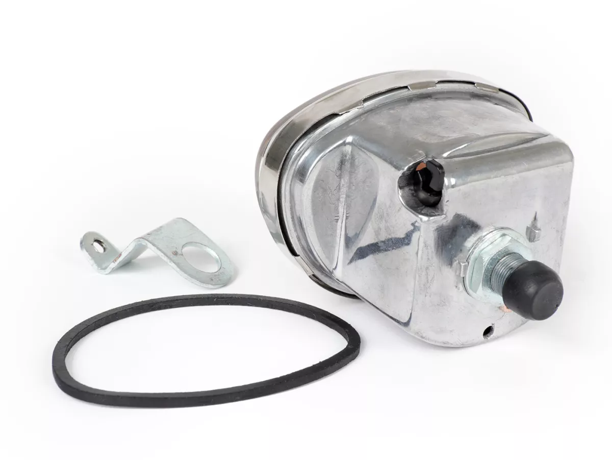 Speedometer -VESPA- SR50, SS50, SS90, PV125, ET3, Super, TS, GTR, Sprint, Rally - 120km/h / 75mph (white dial, black digits)