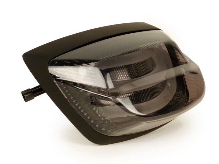 Taillight -POWER 1 LED Tube- Vespa LX 50-150, LXV 50-150 - smoke