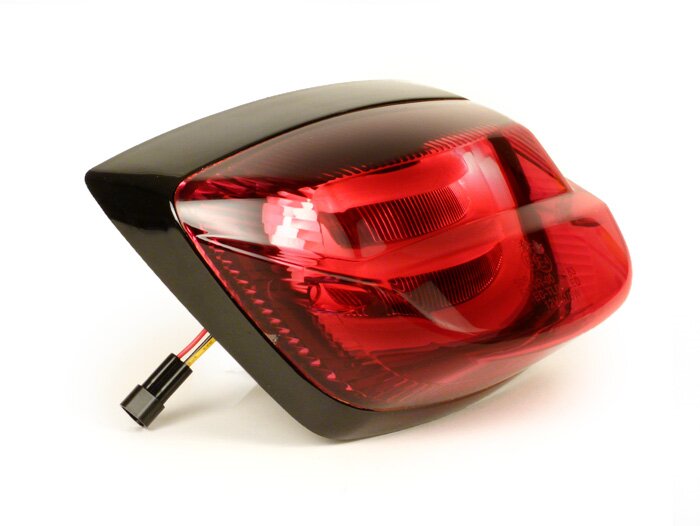 Achterlicht -POWER 1 LED Tube- Vespa LX 50-150, LXV 50-150 - rood