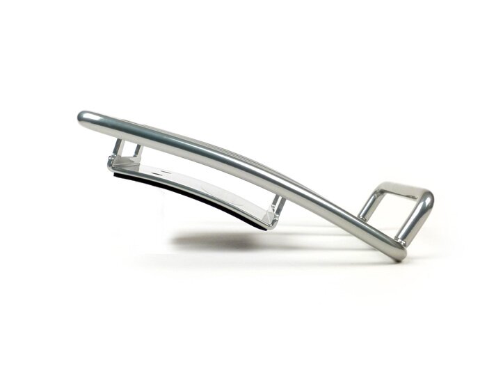 Rear rack -CLASSIC RACKS- Vespa GTS 125-300 (-2014), GTV (-2014), GTL, GT - premium silver