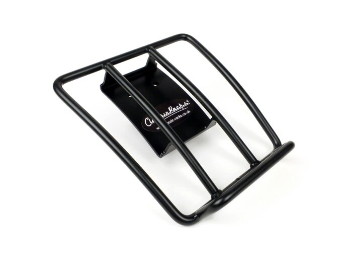 Rear rack -CLASSIC RACKS- Vespa GTS 125-300 (-2014), GTV (-2014), GTL, GT - matt black